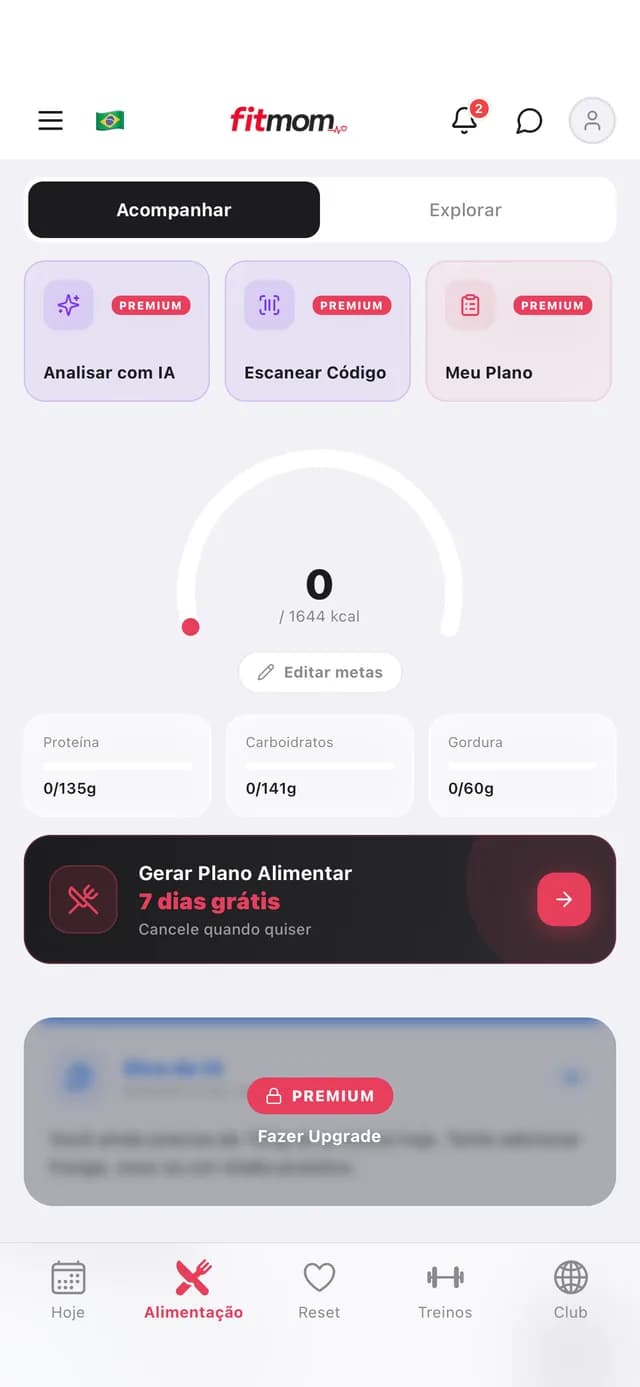 Tela de um app real criado com IA e publicado nas lojas