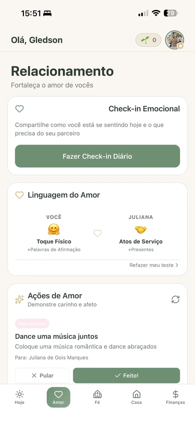 Tela de um app real criado com IA e publicado nas lojas