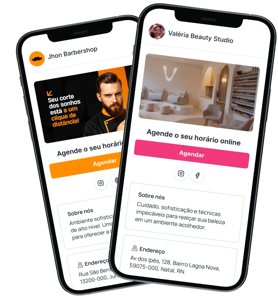 App mobile de agendamento personalizado